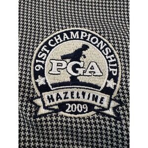 Cutter & Buck Golf Polo 2009 PGA Championship‎ Performance Shirt Houndstooth L